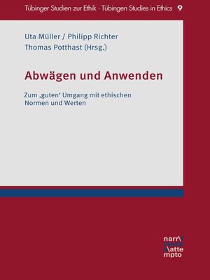 cover image of Abwägen und Anwenden